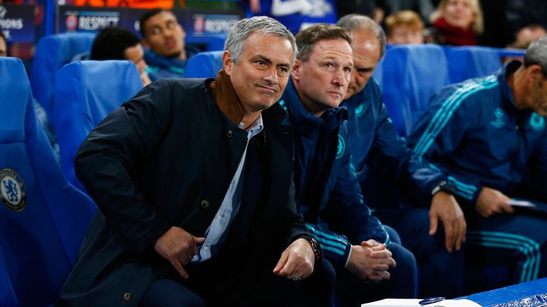 Jose Mourinho, Chelsea v Dynamo Kiev, Champions League