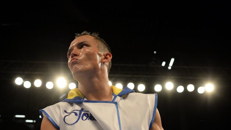 Josh Warrington triumphed over Joel Bunker for the WBC international featherweight title in September 2014