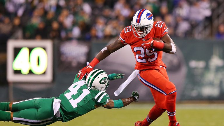 KARLOS WILLIAMS Buffalo Bills GAME DAY PROGRAM New York Jets 1/3