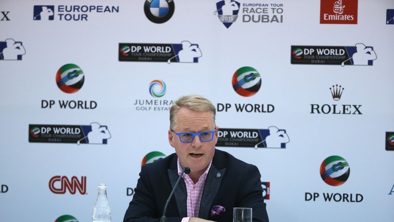 European Tour chief executive Keith Pelley announced the changes in a press conference on Tuesday