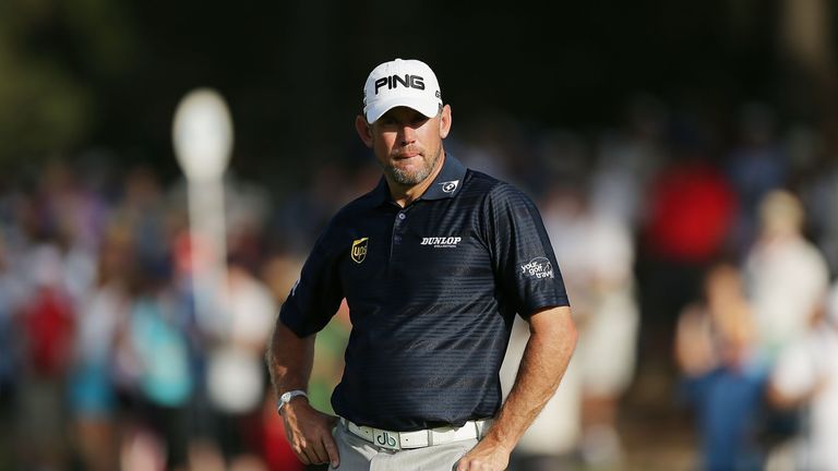 Lee Westwood is the highest placed European after round one