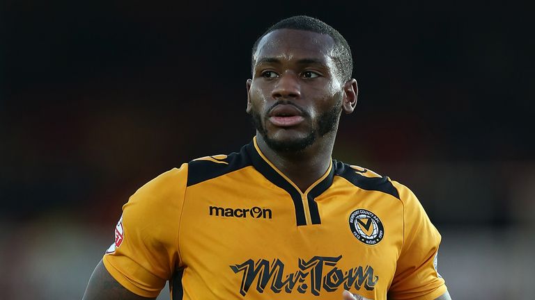 Lenell John-Lewis of Newport County