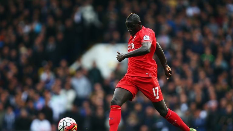 Mamadou Sakho of Liverpool in action during the Barclays Premier League match between Tottenham Hotspur and Liverpool 