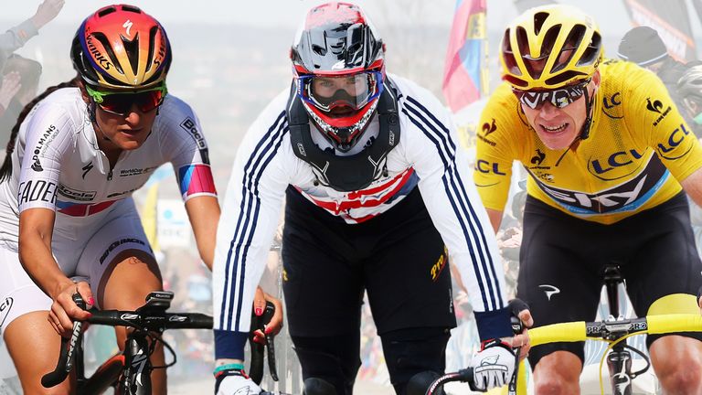 Lizzie Armitstead, Liam Phillips, Chris Froome