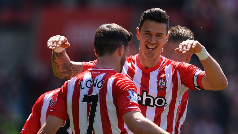 Shane Long (left) and Jose Fonte will be gunning for Man City at the weekend