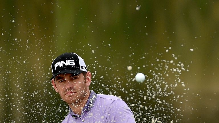 Louis Oosthuizen also has a chance of victory