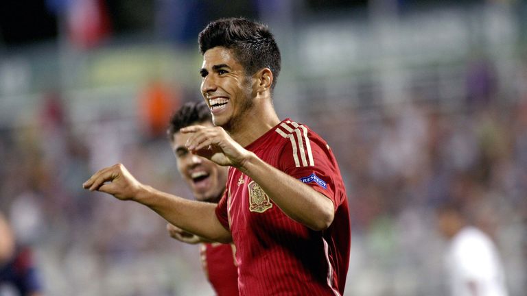 Marco Asensio starred for Spain's U19s at the European Championship 