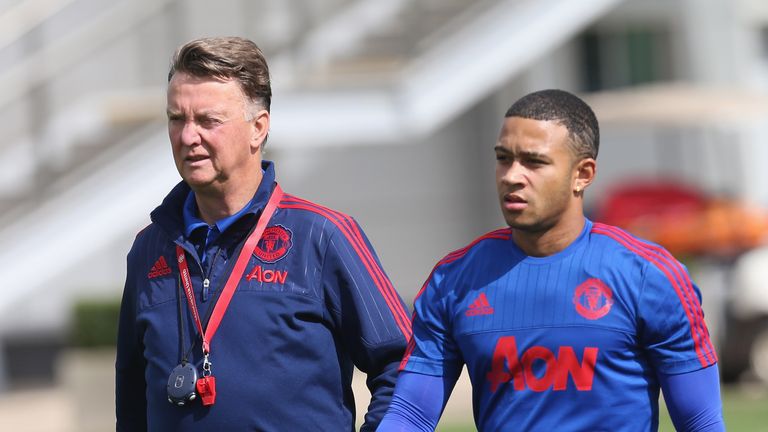 Memphis Depay has not lived up to Louis Van Gaal's expectations so far at Manchester United