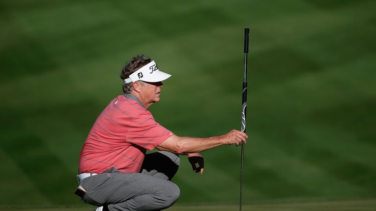 Allen finished strong to take a two-shot lead in to the weekend.