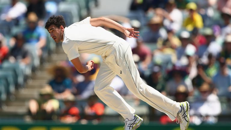 Mitchell Starc kept the New Zealand batsmen on their toes on Sunday