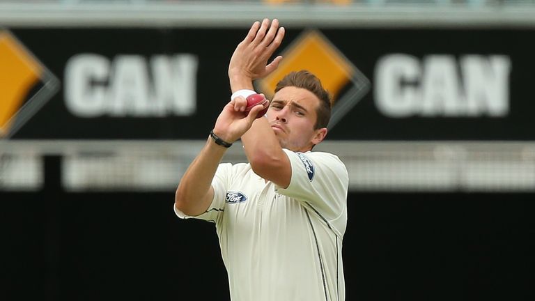 New Zealand bowler Tim Southee