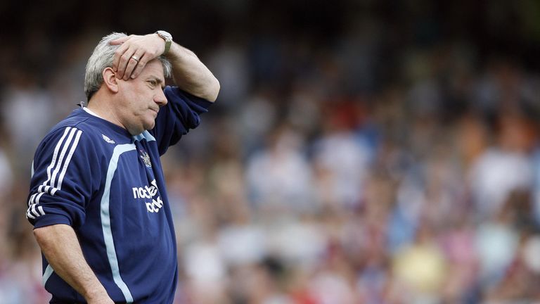 Kevin Keegan's second spell at Newcastle lasted only eight months in 2008