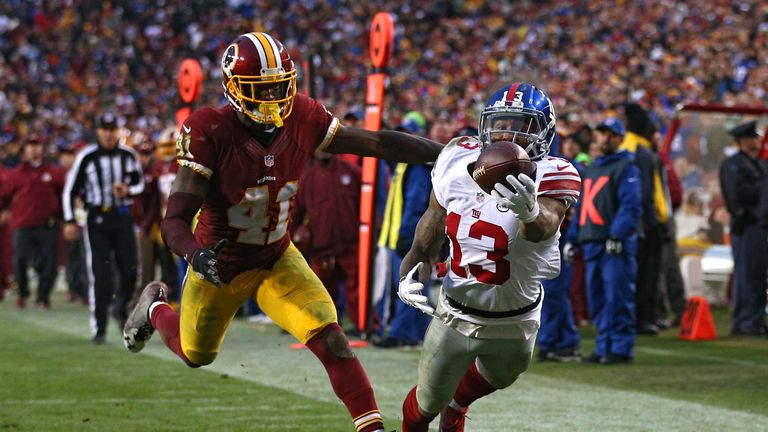 Wide receiver Odell Beckham #13 of the New York Giants