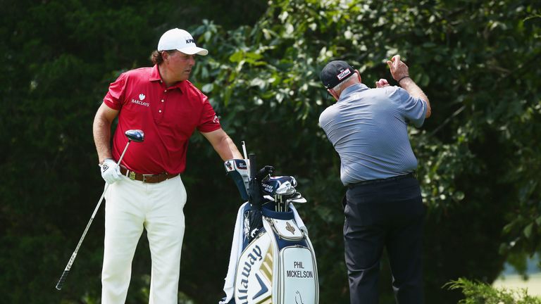 Phil Mickelson worked with Butch Harmon for eight years