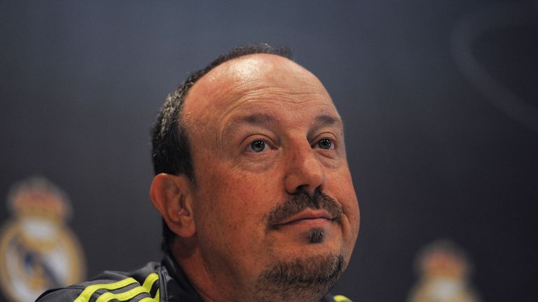 Real Madrid manager Rafa Benitez 