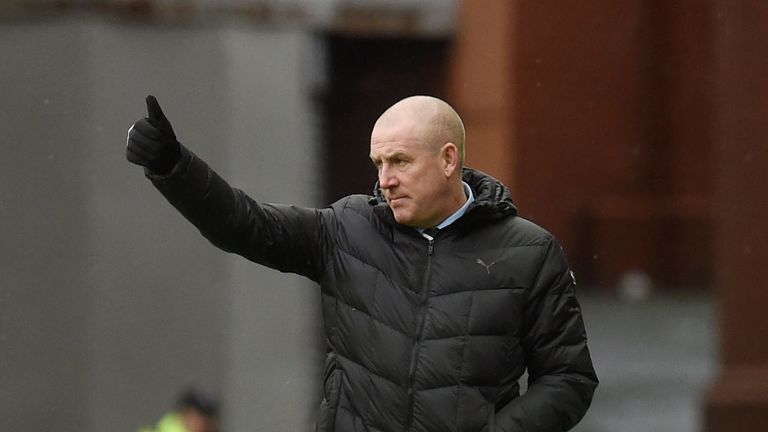 Rangers manager Mark Warburton