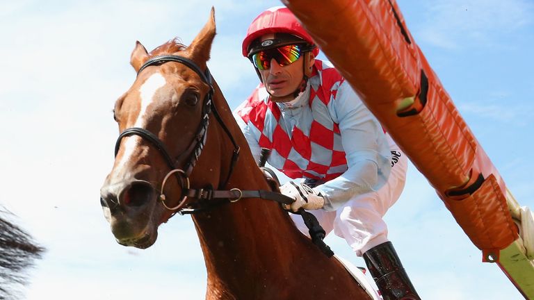 Gerald Mosse rides Red Cadeaux during the Melbourne Cup
