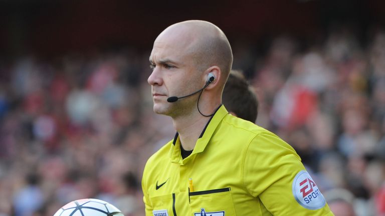 Referee Anthony Taylor