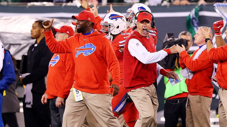 Head coach Rex Ryan of the Buffalo Bills