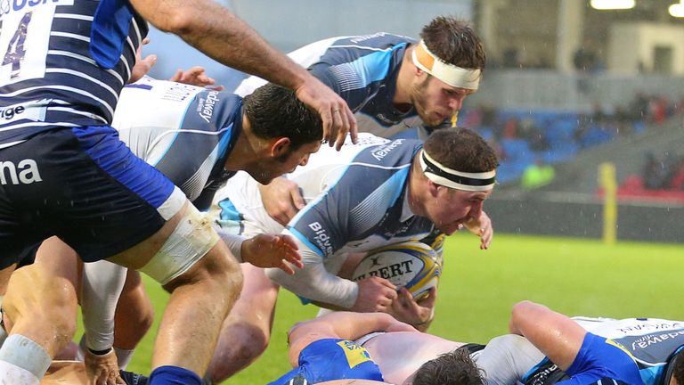 Rob Vickers (with the ball) returns to Newcastle's front row