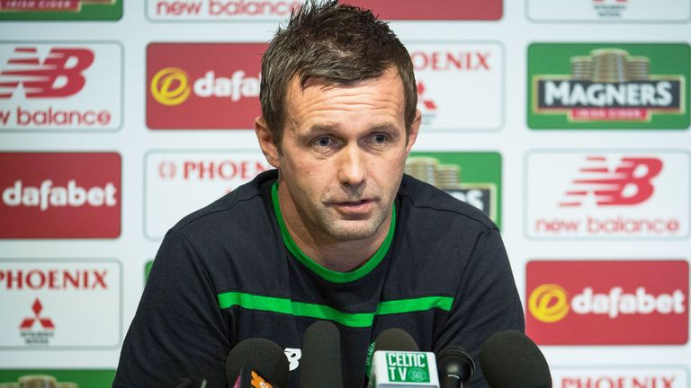Celtic manager Ronny Deila