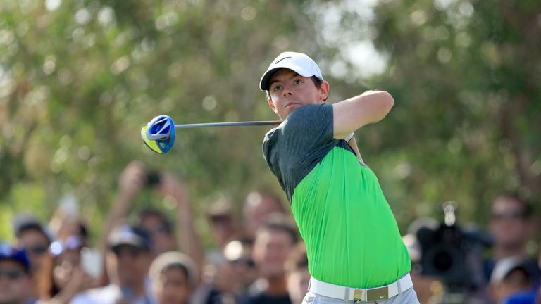 Rory McIlroy posted the lowest round of the day to put pressure on Sullivan