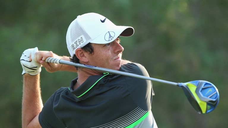 Rory McIlroy during the second round of the DP World Tour Championship