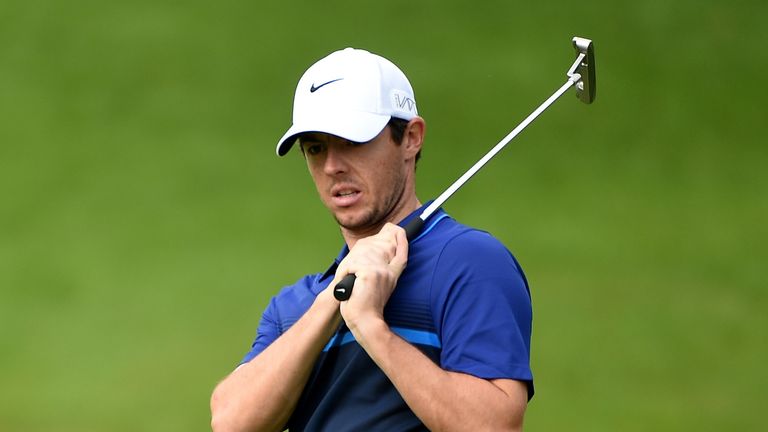 McIlroy couldn't close the gap on the lead