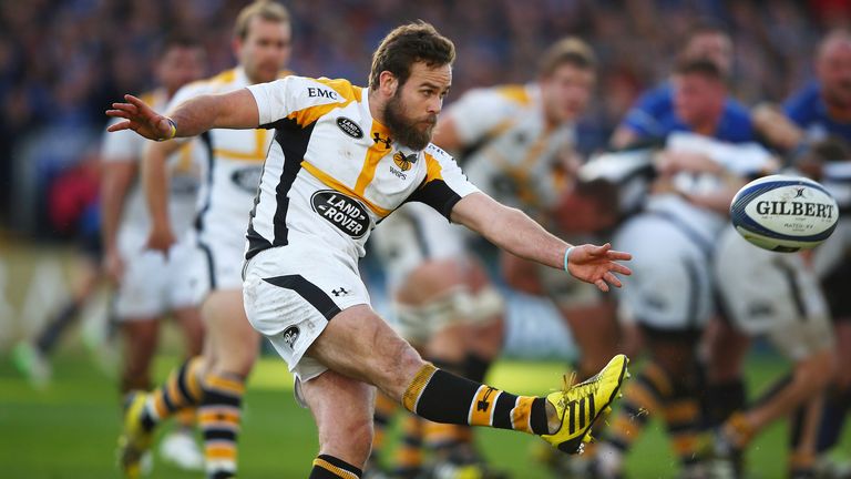 Ruaridh Jackson of Wasps in action during the European Rugby Champions Cup match v Leinster