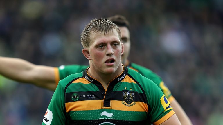 Northampton Saints prop Alex Waller