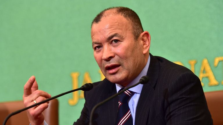 Former Japan coach Eddie Jones