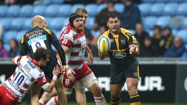 Wasps back row George Smith