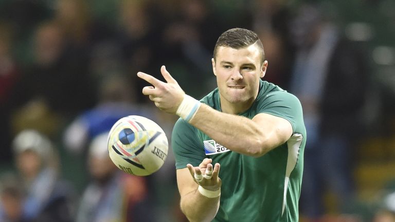 Ireland centre Robbie Henshaw