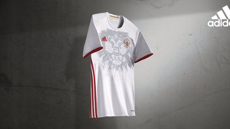 Russia away kit Euro 2016