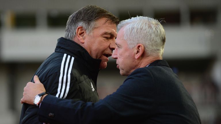 Sam Allardyce and Alan Pardew