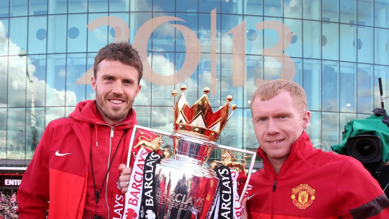 Carrick and Scholes shared great success together at United