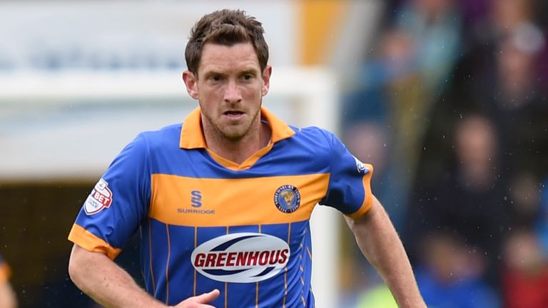 Shrewsbury Town's Scott Vernon