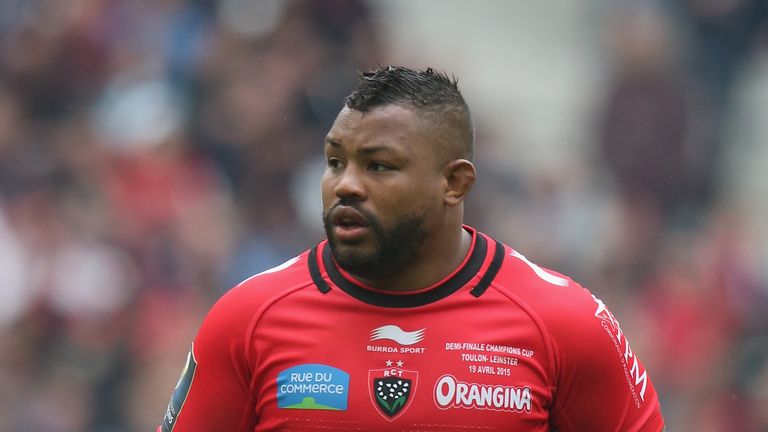 Steffon Armitage of Toulon looks on during the European Rugby Champions Cup semi final match between RC Toulon and Leinster