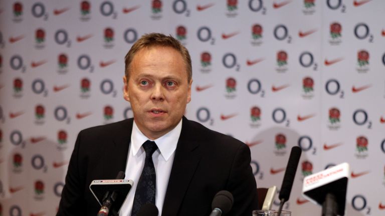 RFU Acting Chief Executive Stephen Brown 