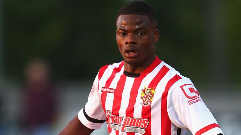 Dipo Akinyemi of Stevenage