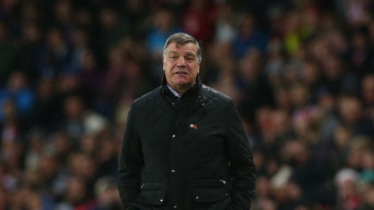 Sunderland manager Sam Allardyce looks on during the Barclays Premier League match between Sunderland and Southampton 