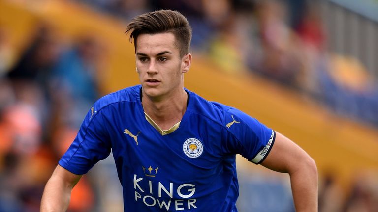  Tom Lawrence playing for Leicester in July 2015