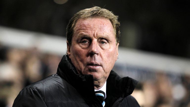 Tottenham Hotspur's manager Harry Redknapp awaits kick off during a Premier League match against Aston Villa at White Hart Lane in 2011
