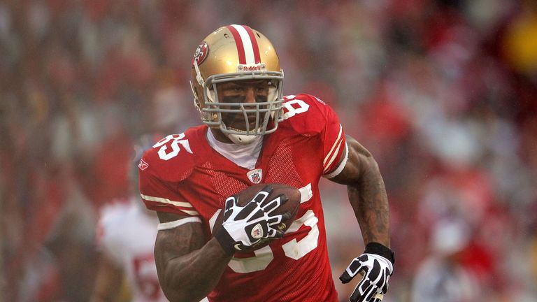 Vernon Davis has 55 career touchdowns for the San Francisco 49ers