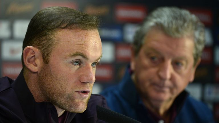 Wayne Rooney, Roy Hodgson, England press conference, Alicante