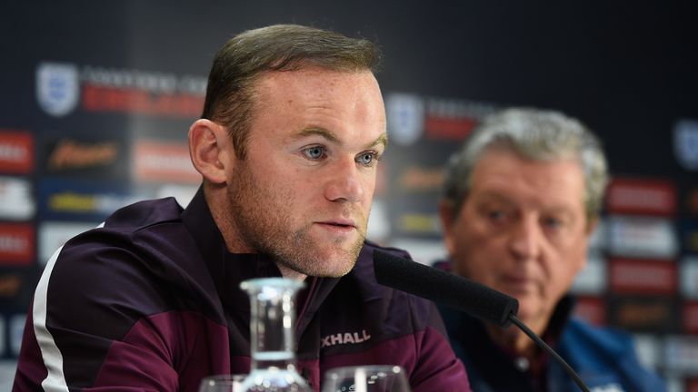 Wayne Rooney, Roy Hodgson, England press conference