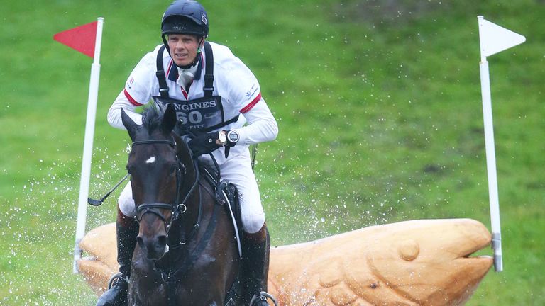 William Fox-Pitt has thanked the doctors who treated him after his fall