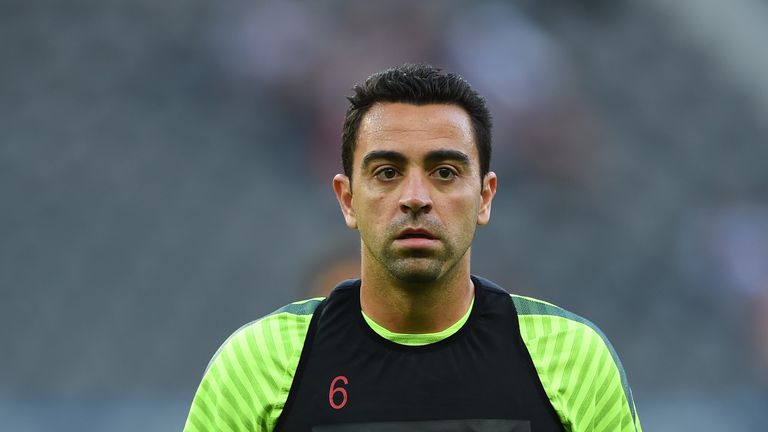 Xavi was not impressed with Louis van Gaal when he first worked with him