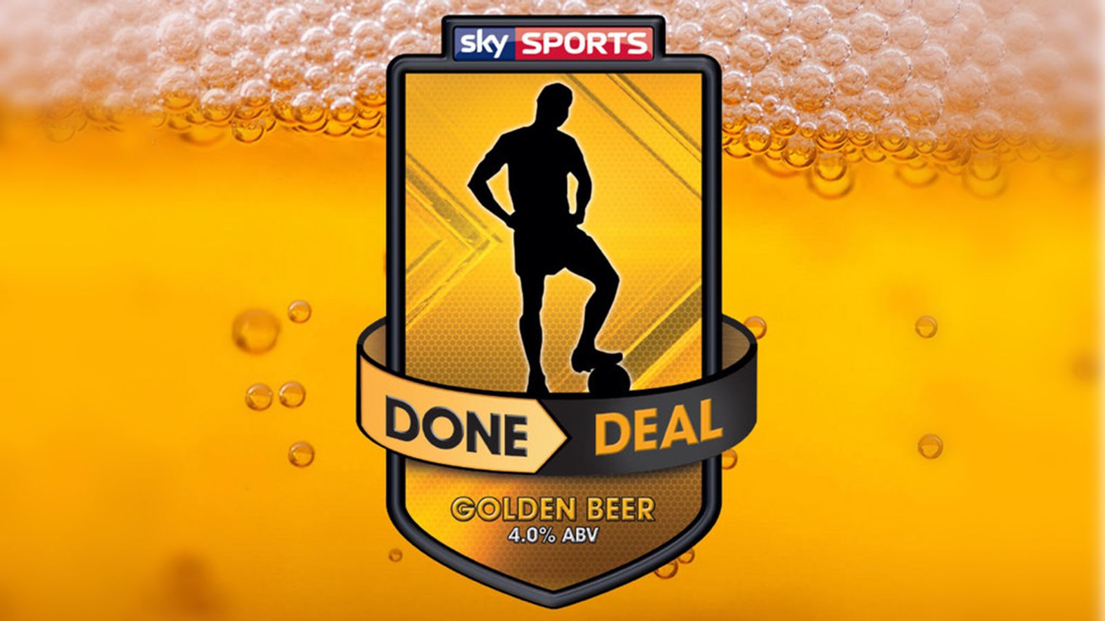 Sky Sports launches limited edition Transfer Window beer, Done Deal | Football News | Sky Sports Sky Sports launches limited... 