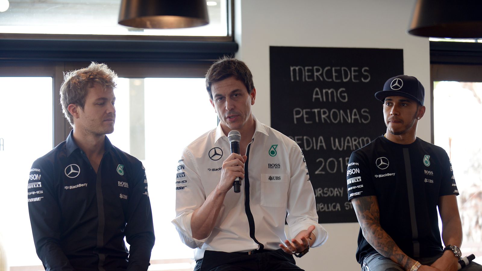 Toto Wolff Reiterates He Could Drop Lewis Hamilton Or Nico Rosberg | F1 ...